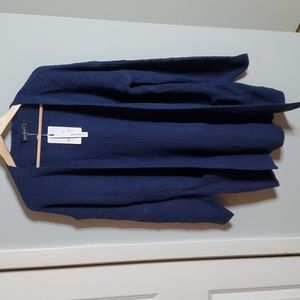 NWT Merokeety Long Line Oversized Open Front Cardigan Size Medium